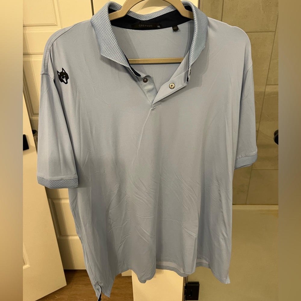 Greyson Sky Blue Men's Polo Shirt